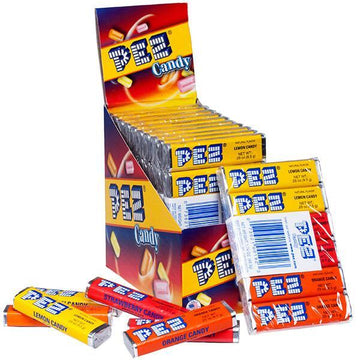 PEZ Fruity Candy Refills 6-Packs: 12-Piece Box - Candy Warehouse