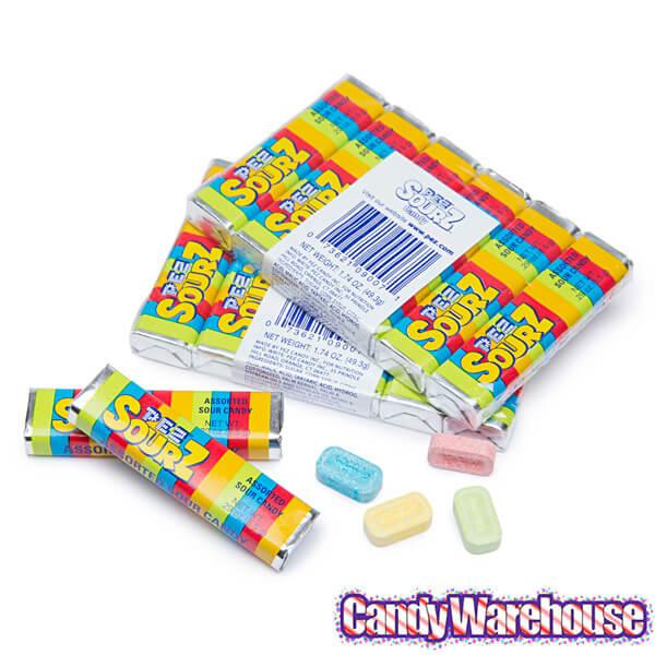 PEZ SourZ Candy Refills 6-Packs: 12-Piece Box - Candy Warehouse