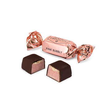 Pink Bubbly Truffles: 2LB Box - Candy Warehouse