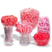 Pink Candy Bar Table Assortment - Candy Warehouse