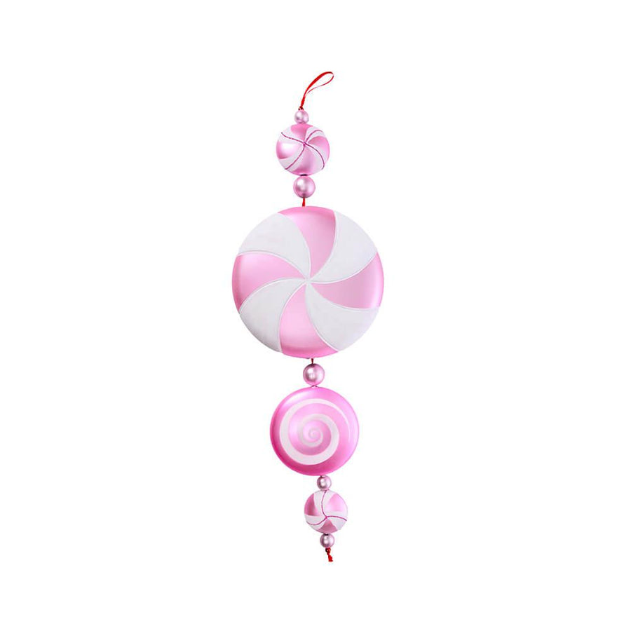 Pink Candy Dangle Ornament - 20 Inch - Candy Warehouse