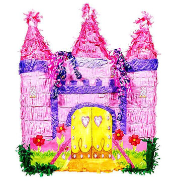 Pink Castle Pinata - Candy Warehouse
