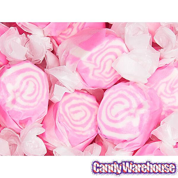 Pink with White Swirls Taffy: 3LB Bag - Candy Warehouse