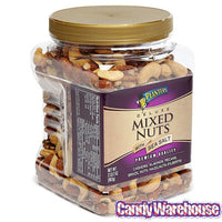 Planters Salted Deluxe Mixed Nuts: 34-Ounce Tub - Candy Warehouse