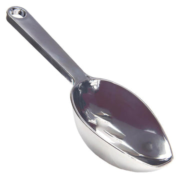 Plastic 2-Ounce Candy Scoop - Silver - Candy Warehouse