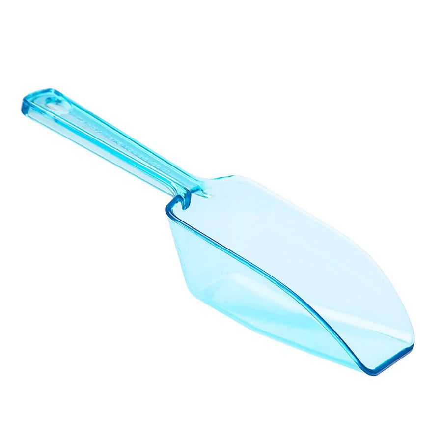 Plastic 2-Ounce Flat Bottom Candy Scoop - Caribbean Blue - Candy Warehouse