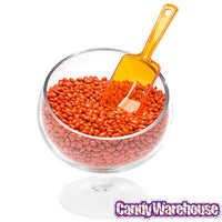 Plastic 2-Ounce Flat Bottom Candy Scoop - Orange - Candy Warehouse