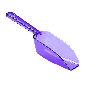 Plastic 2-Ounce Flat Bottom Candy Scoop - Purple - Candy Warehouse