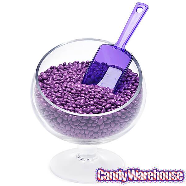 Plastic 2-Ounce Flat Bottom Candy Scoop - Purple - Candy Warehouse