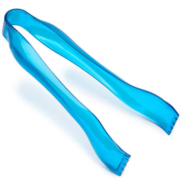 Plastic 6-Inch Candy Tongs - Caribbean Blue - Candy Warehouse
