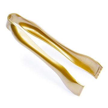 Plastic 6-Inch Candy Tongs - Gold - Candy Warehouse