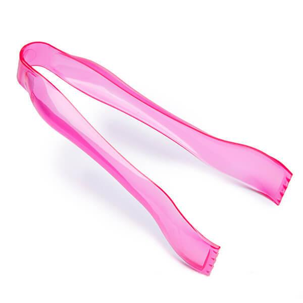 Plastic 6-Inch Candy Tongs - Hot Pink - Candy Warehouse