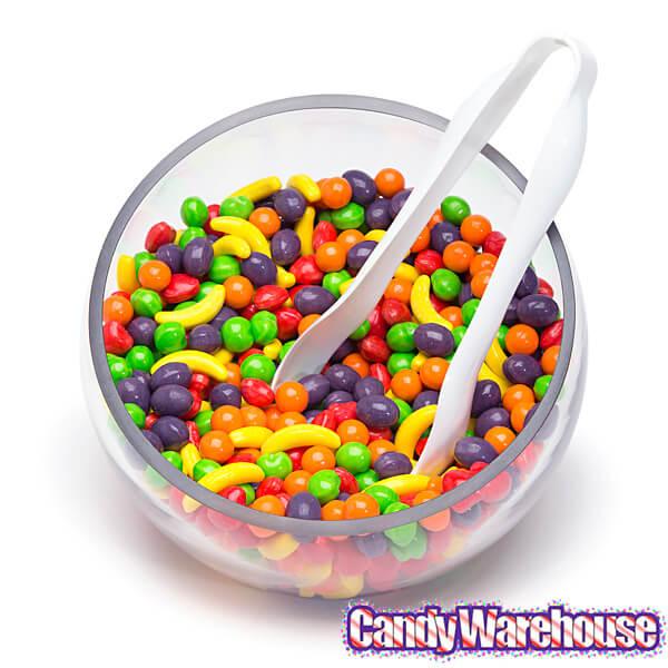 Plastic 6-Inch Candy Tongs - White - Candy Warehouse