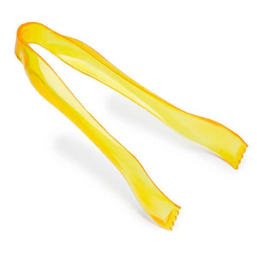 Plastic 6-Inch Candy Tongs - Yellow - Candy Warehouse