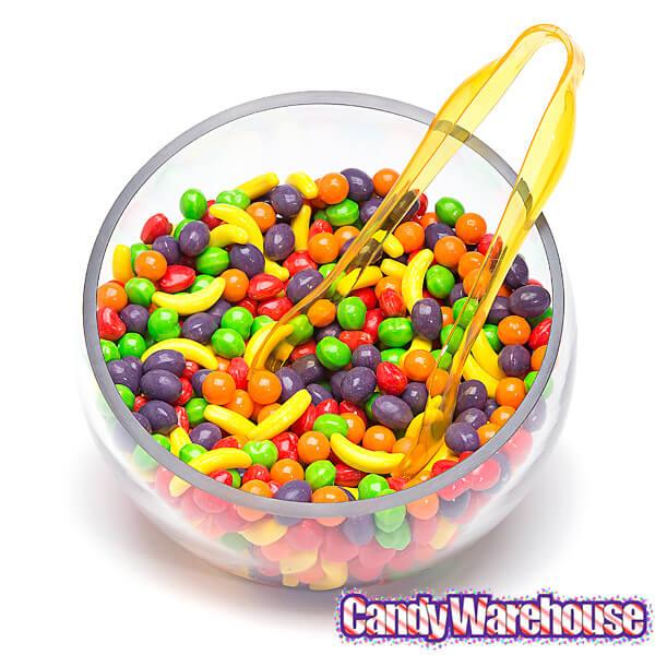 Plastic 6-Inch Candy Tongs - Yellow - Candy Warehouse