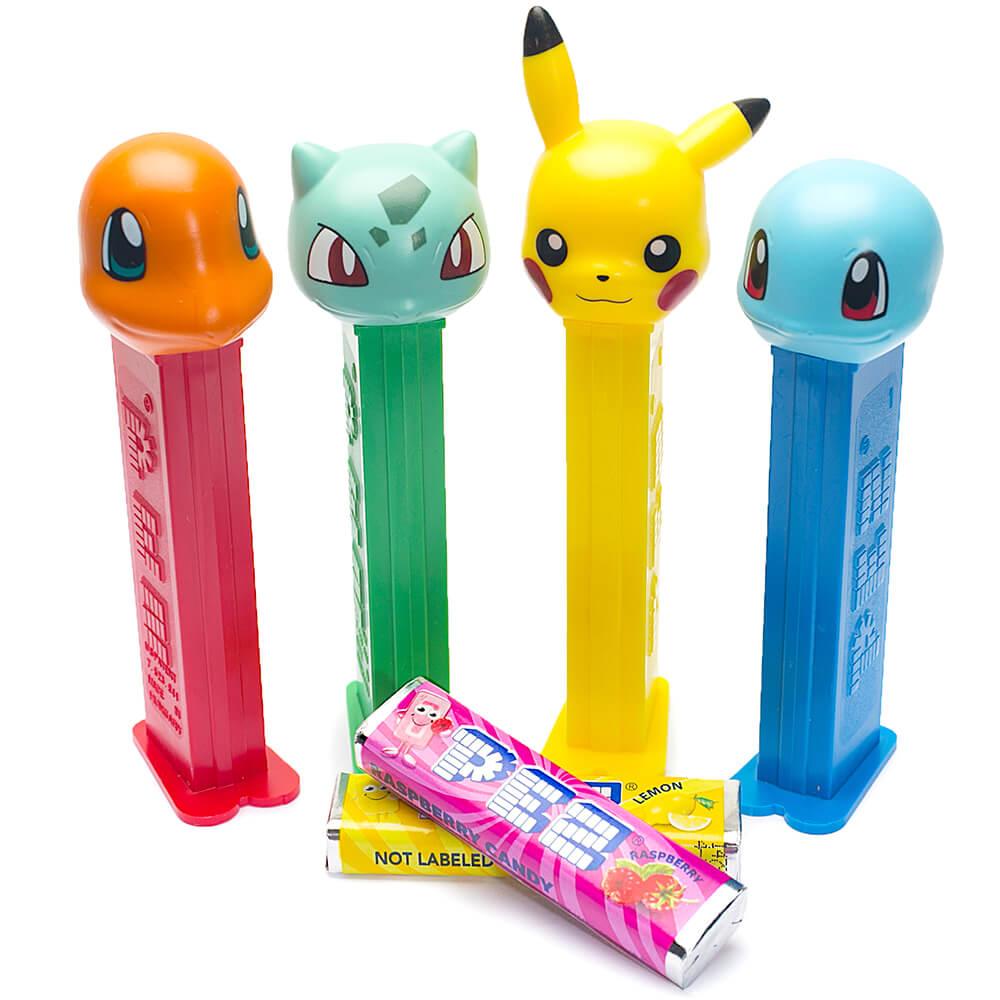 Pokemon PEZ Dispenser Candy Packs: 12-Piece Set - Candy Warehouse