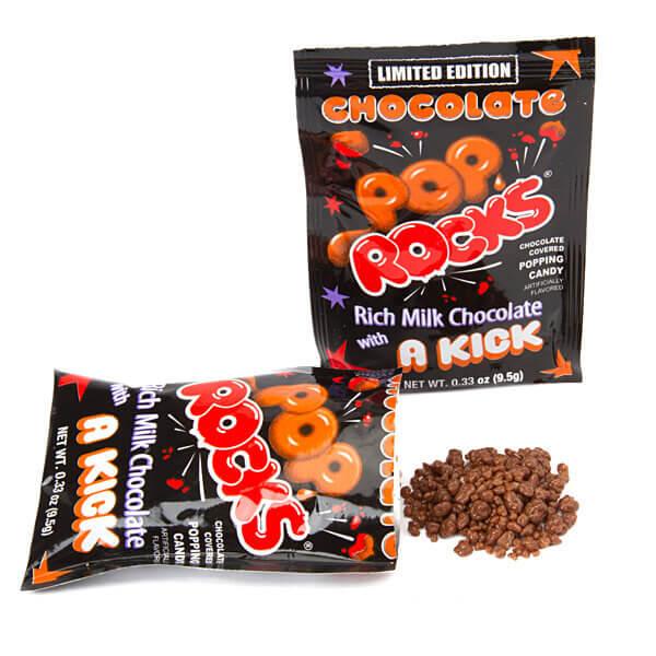 Pop Rocks Candy Packs - Chocolate: 24-Piece Box - Candy Warehouse