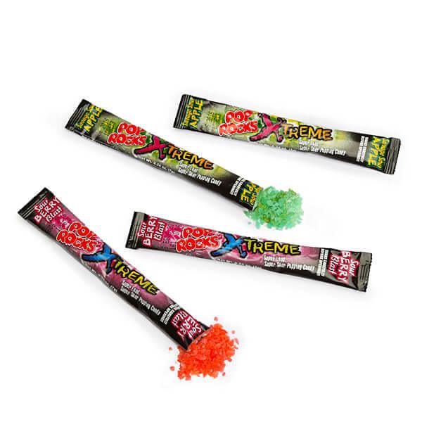 Pop Rocks Sour Xtreme Candy Packets: 48-Piece Box - Candy Warehouse