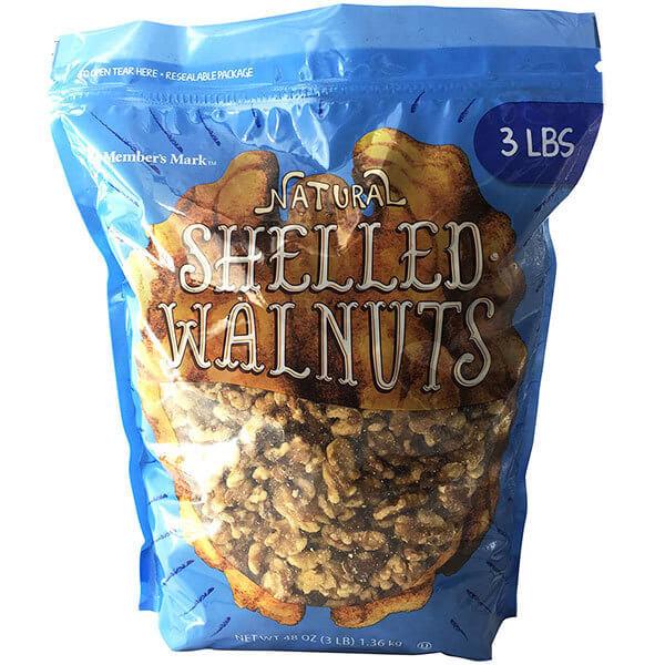 Premium Quality Shelled Walnuts: 3LB Bag - Candy Warehouse