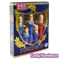 Presidents 1933-1969 PEZ Candy Dispensers: 5-Piece Gift Box - Candy Warehouse