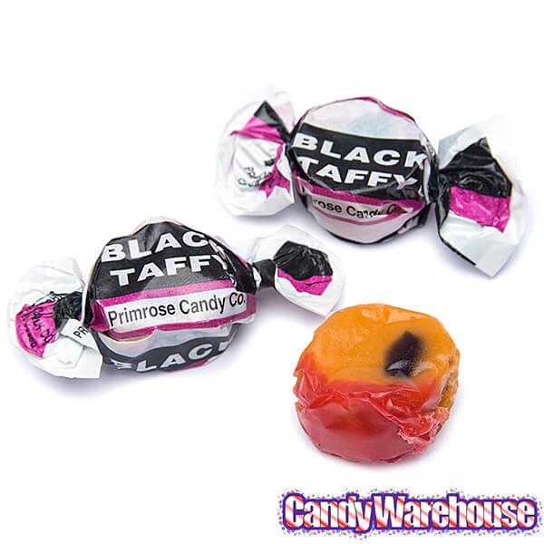 Primrose Black Taffy Candy: 5LB Bag - Candy Warehouse