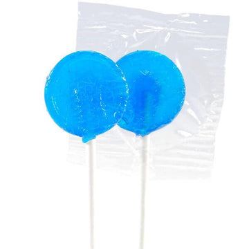 Primrose Blue Raspberry Lollipops: 5LB Bag - Candy Warehouse