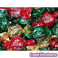 Primrose Christmas Butter Toffee Candy: 5LB Bag - Candy Warehouse