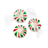 Primrose Christmas Pinwheel Mints Candy: 5LB Bag - Candy Warehouse