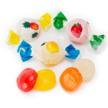 Primrose Filled Assorted Fruit Bon Bons Candy: 5LB Bag - Candy Warehouse