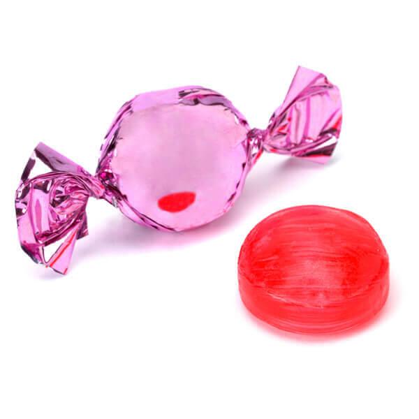 Primrose Metallic Foiled Hard Candy Buttons - Light Pink: 5LB Bag - Candy Warehouse