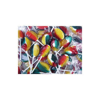 Primrose Oval Rainbow Lollipops: 5LB Bag - Candy Warehouse