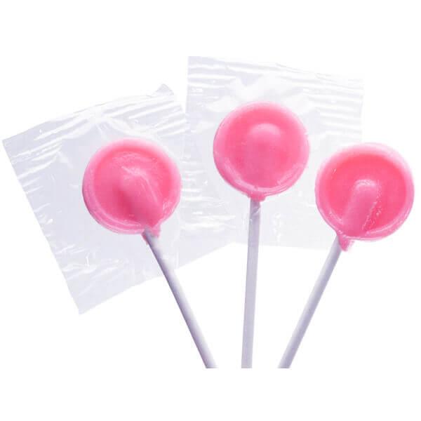Primrose Pink Tutti Fruitti Lollipops: 5LB Bag - Candy Warehouse