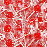 Primrose Red Cherry Lollipops: 5LB Bag - Candy Warehouse