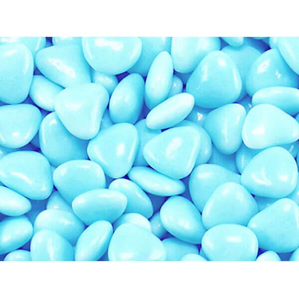 Primrose Tiny Candy Hearts - Pastel Blue: 5LB Bag - Candy Warehouse