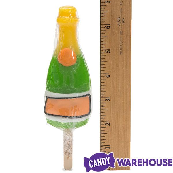 Prosecco Wine Bottle Lollipop: 3.53-Ounce Gift Pack - Candy Warehouse
