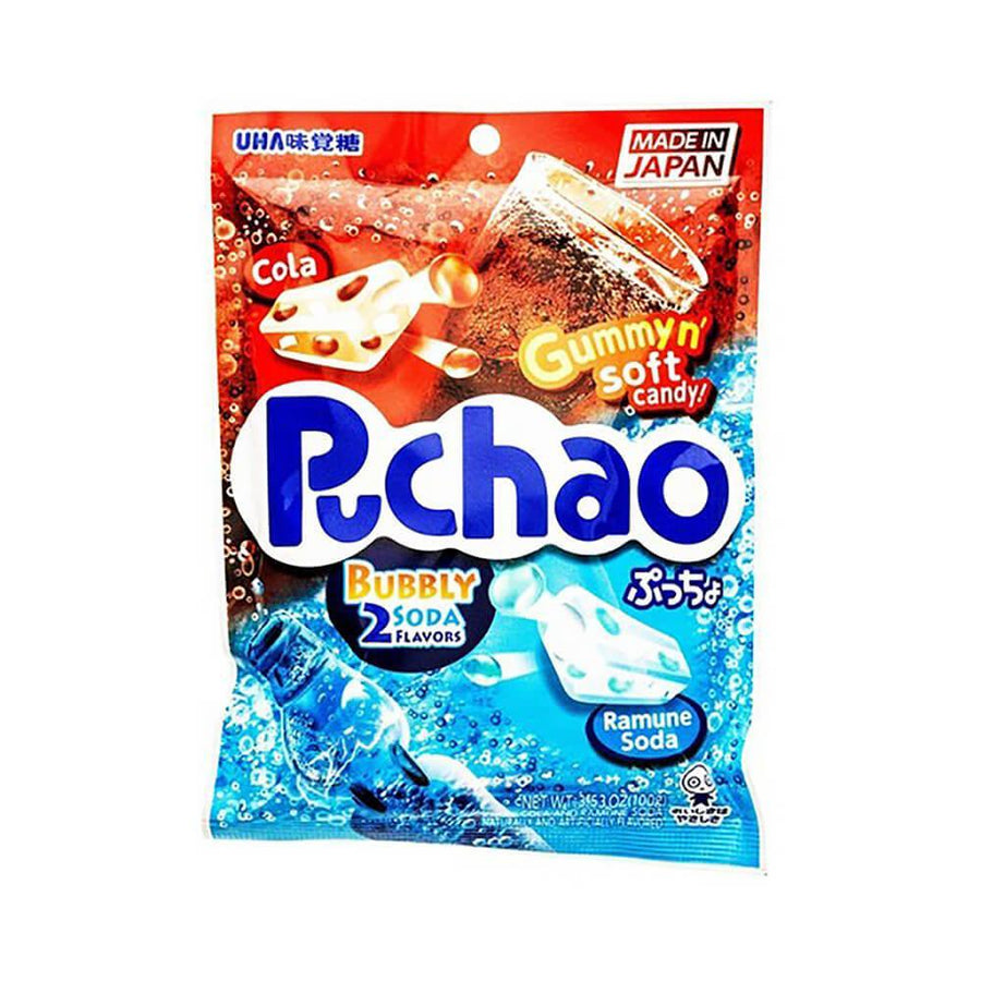 Puchao Bubbly Soda Gummy Candy:3.53-Ounce Bag - Candy Warehouse