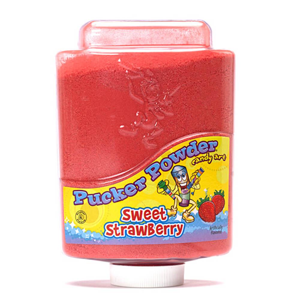Pucker Powder - Strawberry: 9-Ounce Bottle - Candy Warehouse