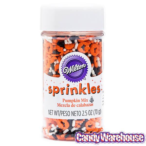 Pumpkin Mix Halloween Sprinkles: 2.5-Ounce Bottle - Candy Warehouse