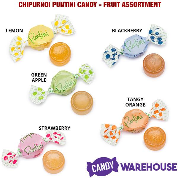 Puntini Candy - Fruit Assortment: 1200-Piece Bag - Candy Warehouse