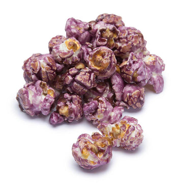 Purple Candy Coated Popcorn - Grape: 1-Gallon Bag - Candy Warehouse