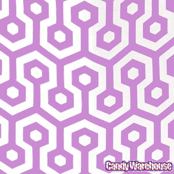 Purple Honeycomb Candy Bags: 25-Piece Pack - Candy Warehouse