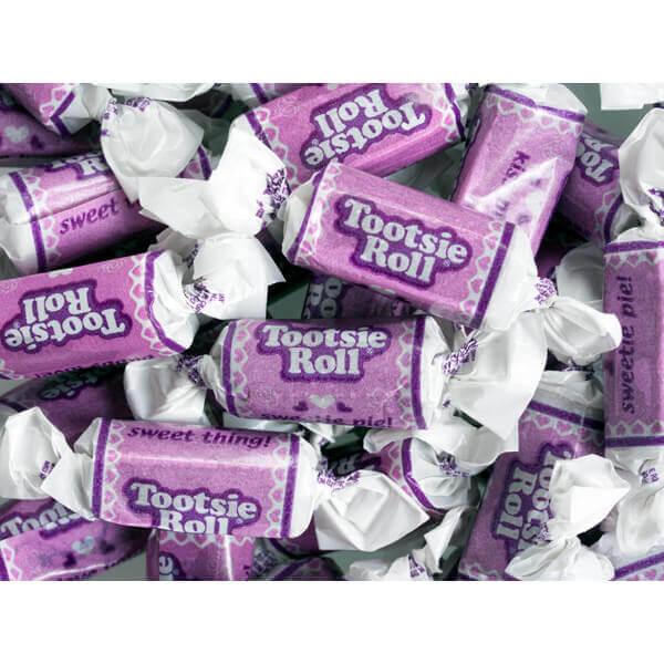 Purple Tootsie Rolls: 50-Piece Bag - Candy Warehouse