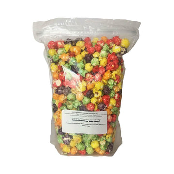 Rainbow Candy Coated Popcorn - Fruit Assortment: 1-Gallon Bag - Candy Warehouse