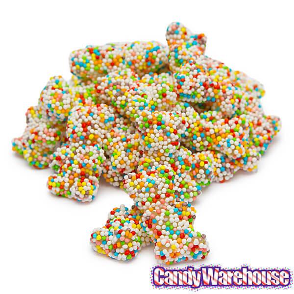 Rainbow Crunch Gummy Bears Candy: 3KG Bag - Candy Warehouse