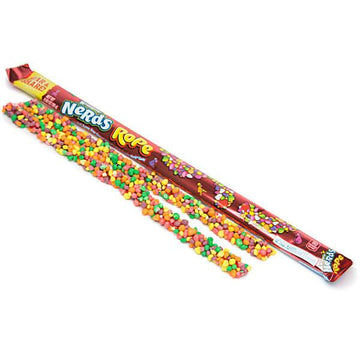 Rainbow Nerds Rope Candy Packs: 24-Piece Box - Candy Warehouse