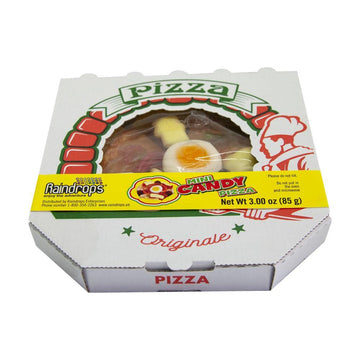 Raindrops Mini Candy Pizza: 3-Ounce Box - Candy Warehouse