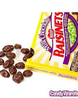 Raisinets Milk Chocolate Raisins Candy 3.1-Ounce Packs: 15-Piece Box