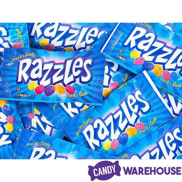 Razzles Candy 2-Packs: 240-Piece Box - Candy Warehouse