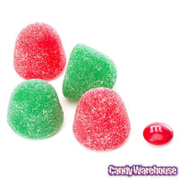 Red and Green Jumbo Gumdrops Candy: 5LB Bag - Candy Warehouse