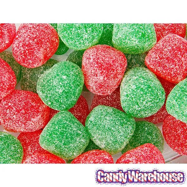 Red Drop Candy Red and Green Christmas Spiced Gumdrops Candy: 15LB Bag – Candy Warehouse